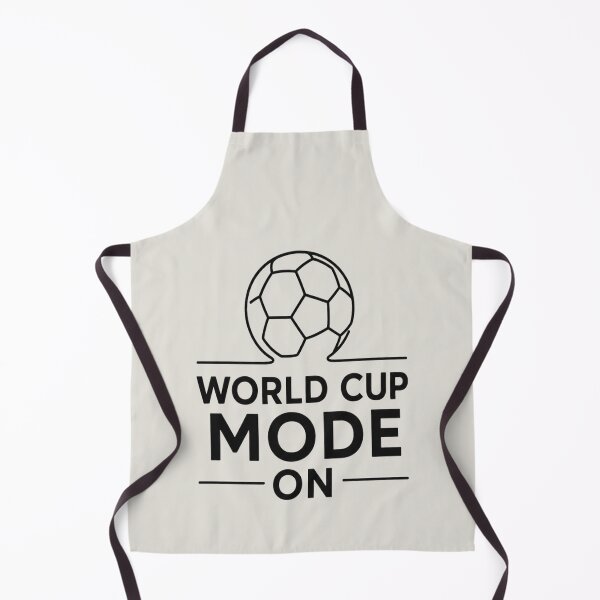 Item preview, World Cup Mode On | Minimalist Football Fan Design designed and sold by ArthUpscale.