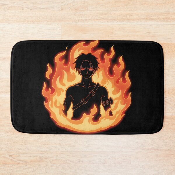 Item preview, Portgas D Ace Fire Fist Silhouette Anime designed and sold by luffy2374.