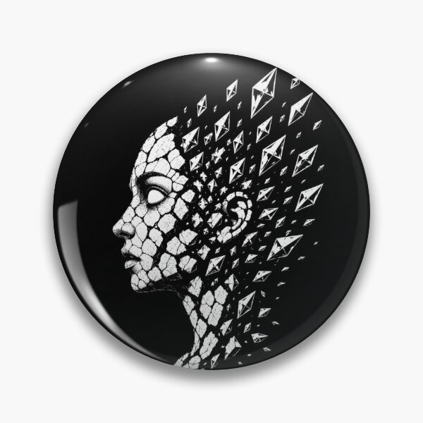Item preview, Ego Death - Shattered Consciousness designed and sold by UndergroundRavers.