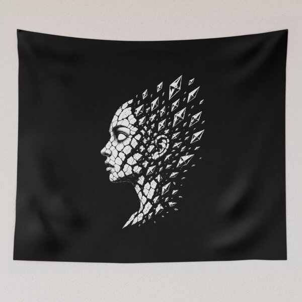 Item preview, Ego Death - Shattered Consciousness designed and sold by UndergroundRavers.