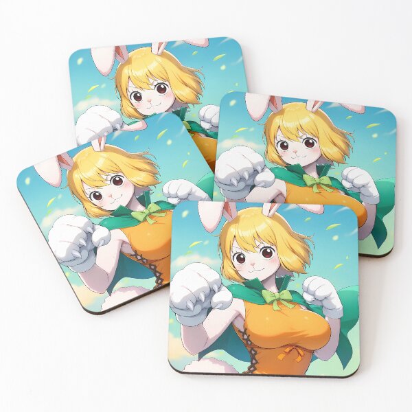 Item preview, Carrot One Piece Sunny Sky Bunny Hero Pose designed and sold by JohnEllisa.