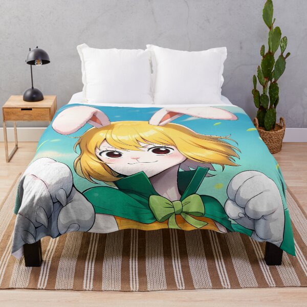 Item preview, Carrot One Piece Sunny Sky Bunny Hero Pose designed and sold by JohnEllisa.
