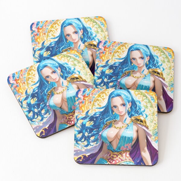 Item preview, Vivi One Piece Majestic Princess Glow With Blue Hair designed and sold by JohnEllisa.