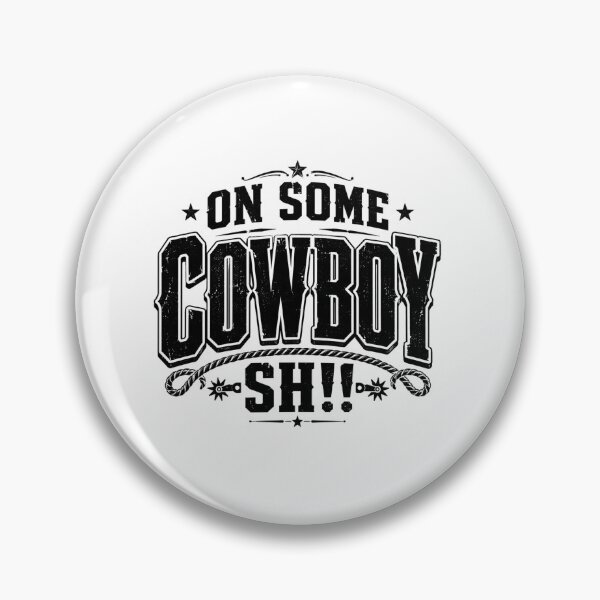 Item preview, Copy of On Some Cowboy Sh!t Bold Black Typography T-Shirt designed and sold by GiftLore Studio.
