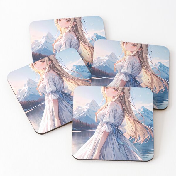 Item preview, Mahiru Shiina Angel Next Door Blue Dress Mountain Lake designed and sold by JohnEllisa.