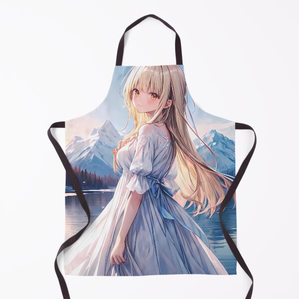 Item preview, Mahiru Shiina Angel Next Door Blue Dress Mountain Lake designed and sold by JohnEllisa.