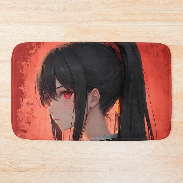 Item preview, Akame Akame Ga Kill Crimson Kimono Side Glance designed and sold by JohnEllisa.