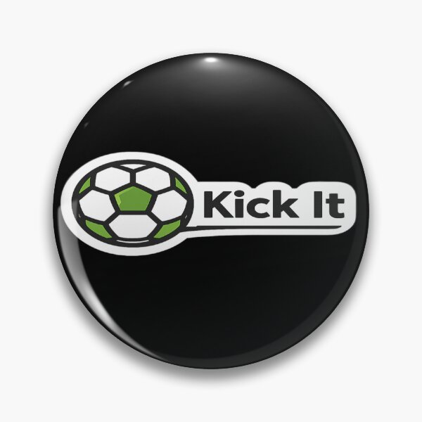 Item preview, Kick It | Minimalist Soccer & Football Graphic designed and sold by ArthUpscale.