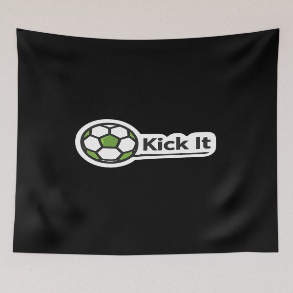 Item preview, Kick It | Minimalist Soccer & Football Graphic designed and sold by ArthUpscale.
