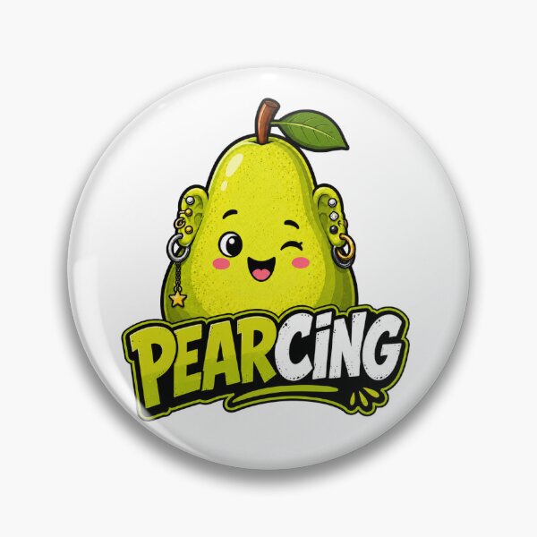 Item preview, Pearcing Funny Pear Pun designed and sold by NicramR.