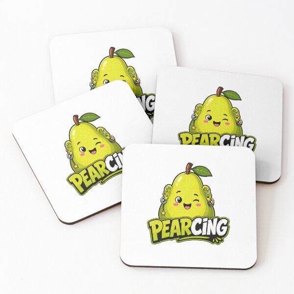 Item preview, Pearcing Funny Pear Pun designed and sold by NicramR.