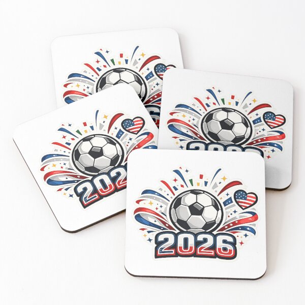 Item preview, USA 2026 Soccer Fan Badge designed and sold by Corvoria.