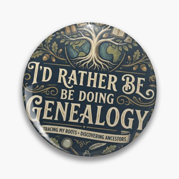 Item preview, I'd rather be doing genealogy  designed and sold by Darksun427.