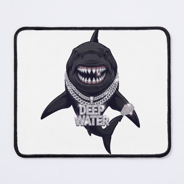 Item preview, Deep Water Shark Hip Hop Diamond Grillz Streetwear Design designed and sold by lzxzxl.