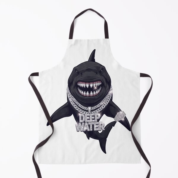 Item preview, Deep Water Shark Hip Hop Diamond Grillz Streetwear Design designed and sold by lzxzxl.