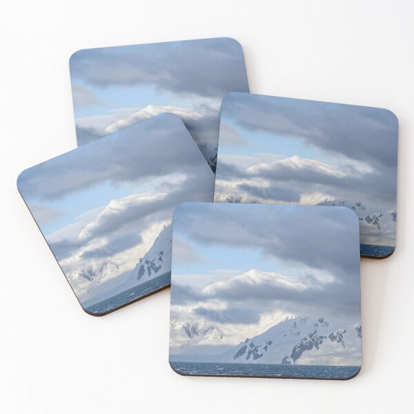 Item preview, Snow-Covered Mountains Half Moon Island designed and sold by PhotoArt by Joan Carroll.