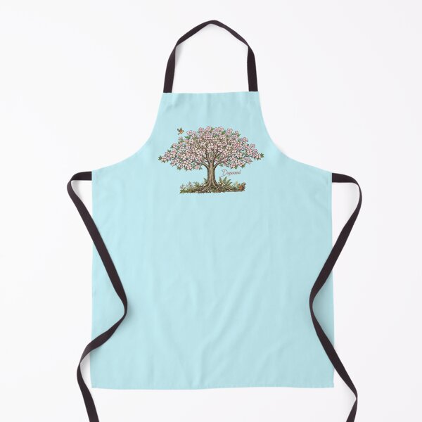 Item preview, Tree of Love, Flowering Dogwood Tree, Spring Blossoms, Birds designed and sold by classic car craze.