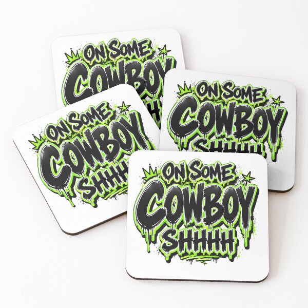 Item preview, Copy of On Some Cowboy Sh!t Urban Streetwear Typography T-Shirt designed and sold by GiftLore Studio.