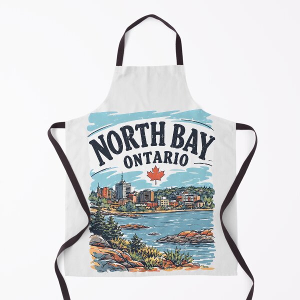 Item preview, North Bay Ontario Canada Skyline City Pride designed and sold by HowToCanadian.
