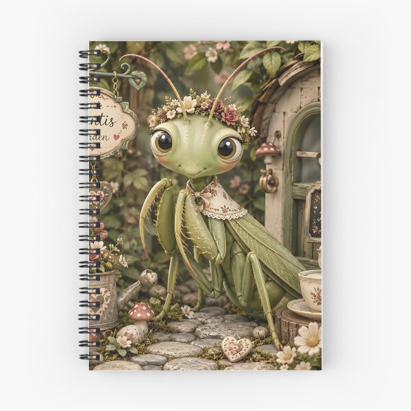 Item preview, Little Praying Mantis Garden Tea Party designed and sold by Weirdwildco69.