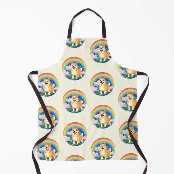 Item preview, Funny Shiba INu Colorful Rainbow Cute Mom Dad Kids designed and sold by rafaeltto.