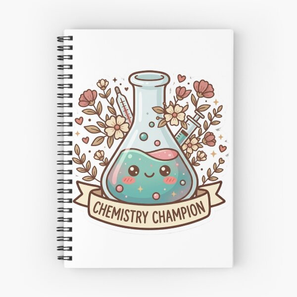 Item preview, Chemistry Champion Beaker Kawaii Medical Sticker – Science & Lab Technician Decal designed and sold by SweetieMedArt.