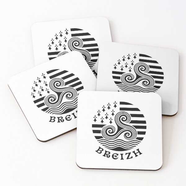 Item preview, Breizh Brittany Triskelion Celtic Heritage Design designed and sold by AntiqueImages.