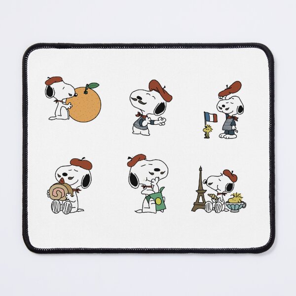 Item preview, French snoopy designed and sold by Katyslittlestickershop.