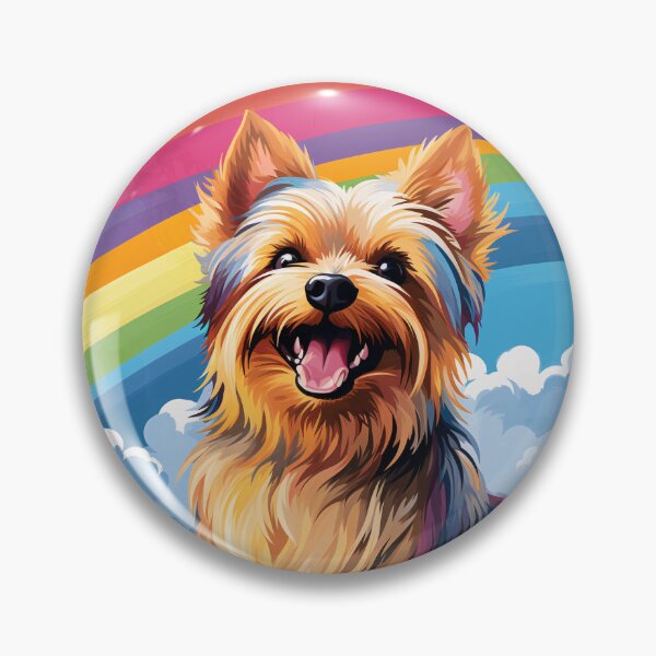 Item preview, Funny Silky Terrier Colorful Rainbow Cute Mom Dad Kids designed and sold by rafaeltto.