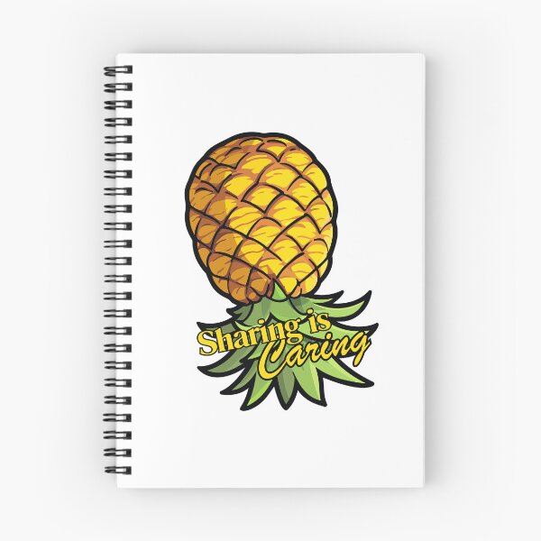 Item preview, Sharing Is Caring Pineapple designed and sold by Between-Words.