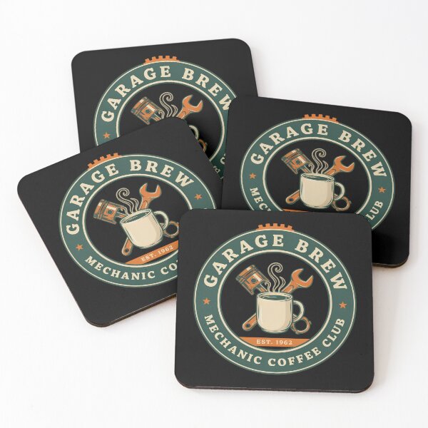 Item preview, Garage Brew – Mechanic Coffee Club – Retro T-Shirt designed and sold by T-ShirtArtTom.