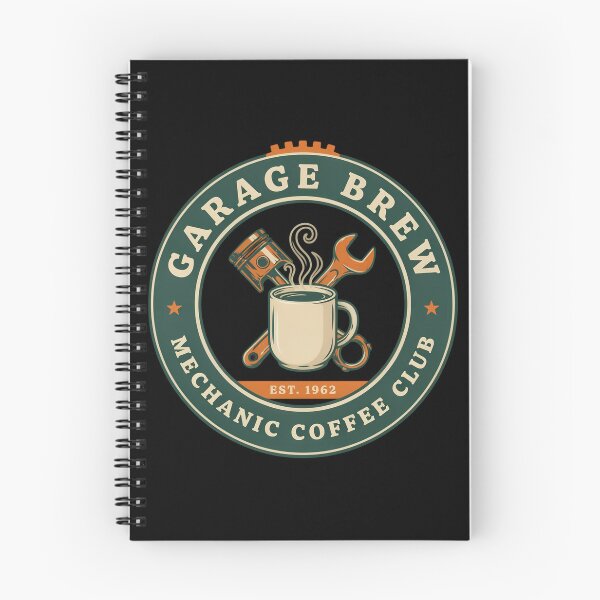 Item preview, Garage Brew – Mechanic Coffee Club – Retro T-Shirt designed and sold by T-ShirtArtTom.