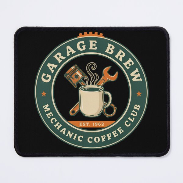 Item preview, Garage Brew – Mechanic Coffee Club – Retro T-Shirt designed and sold by T-ShirtArtTom.