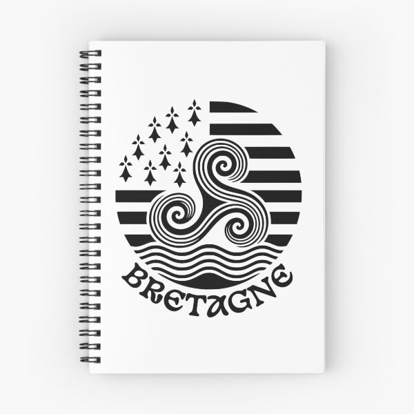 Item preview, Bretagne Celtic Triskele Breton Flag designed and sold by AntiqueImages.