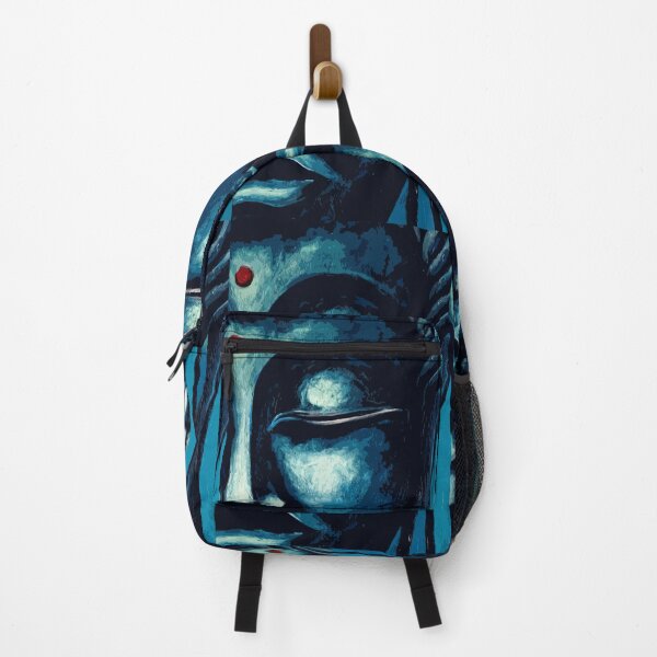 Item preview, Blue Buddha Pattern Face  designed and sold by artbundleindia.
