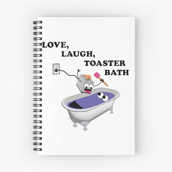 Item preview, Love, Laugh, Toaster Bath designed and sold by All in Good Fun.