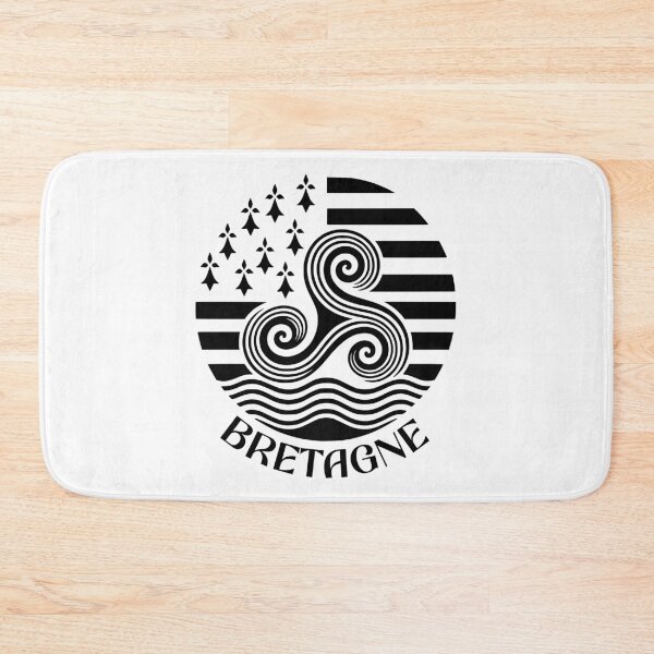 Item preview, Bretagne Triskelloù Breton Flag designed and sold by AntiqueImages.