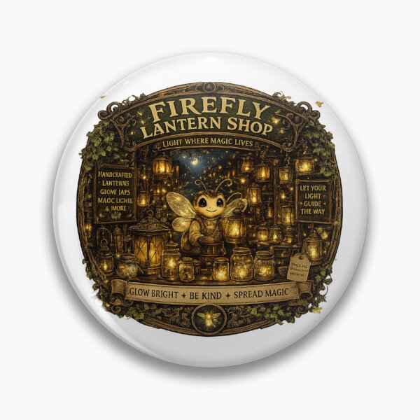 Item preview, Firefly Lantern Shop Shirt | Cute Firefly Lantern Maker | Cottagecore Fairy Lights | Woodland Fantasy Gift designed and sold by MrDev.