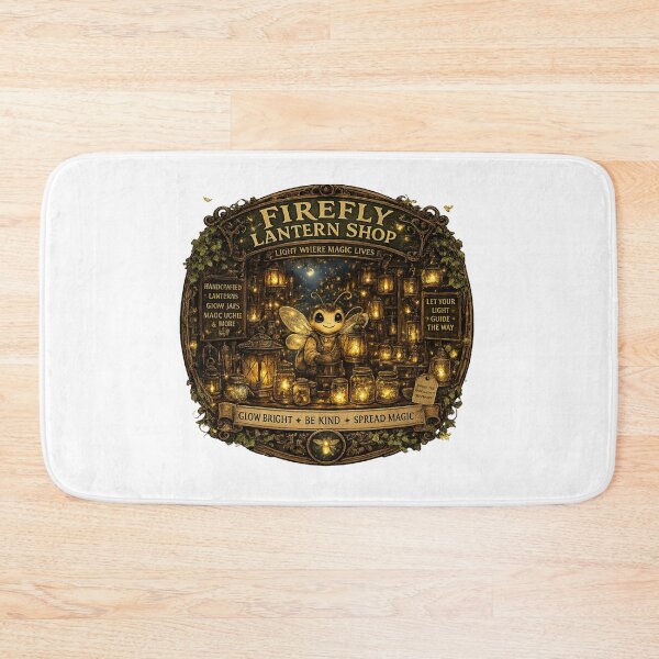 Item preview, Firefly Lantern Shop Shirt | Cute Firefly Lantern Maker | Cottagecore Fairy Lights | Woodland Fantasy Gift designed and sold by MrDev.