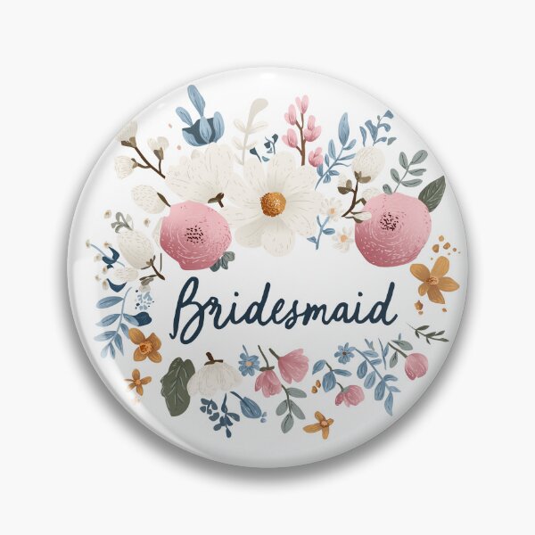 Item preview, Floral Bridesmaid Wedding Bouquet Illustration designed and sold by Toucan Designs.