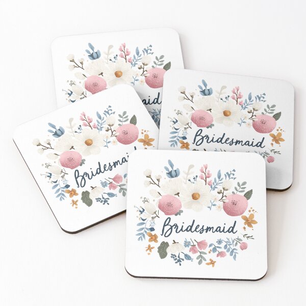 Item preview, Floral Bridesmaid Wedding Bouquet Illustration designed and sold by Toucan Designs.
