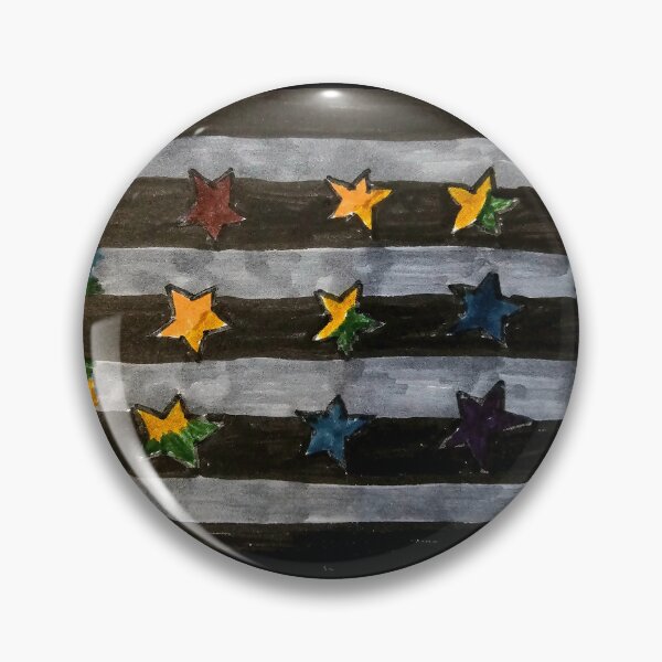 Item preview, Dark Rainbow Stars and Stripes  designed and sold by DancingCreek.