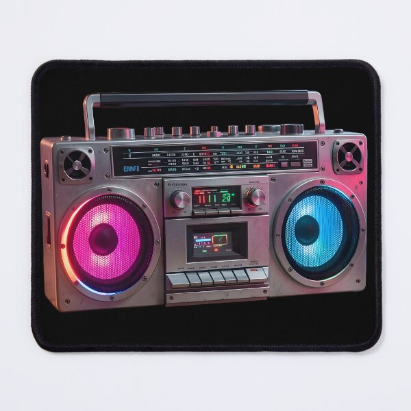 Item preview, Boombox 80s 90s Neon designed and sold by Arcane Wolf.