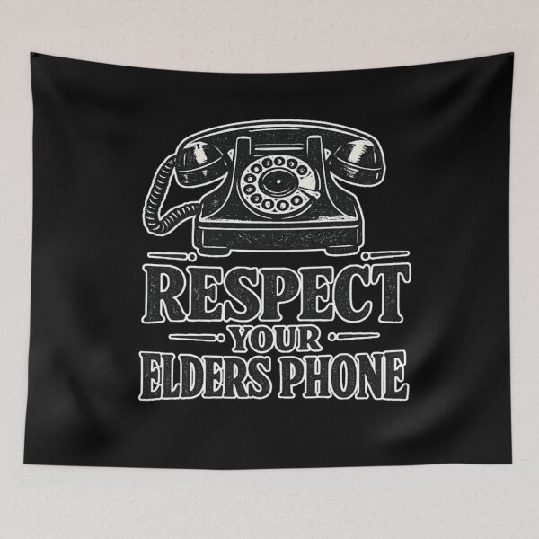 Item preview, Respect Your Elders Phone designed and sold by HiPatti.