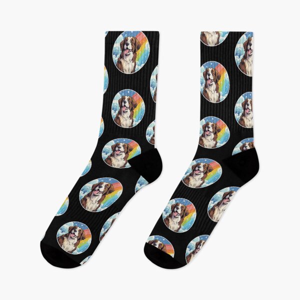 Item preview, Funny St. Bernard Colorful Rainbow Cute Mom Dad Kids designed and sold by rafaeltto.