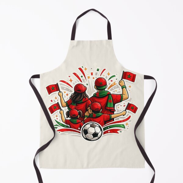 Item preview, Morocco Soccer Family Fan Supporter designed and sold by Corvoria.