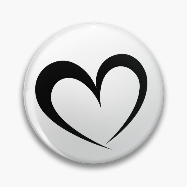 Item preview, Elegant Brush Stroke Heart - Clean Minimalist Love Symbol designed and sold by ranivibes008.