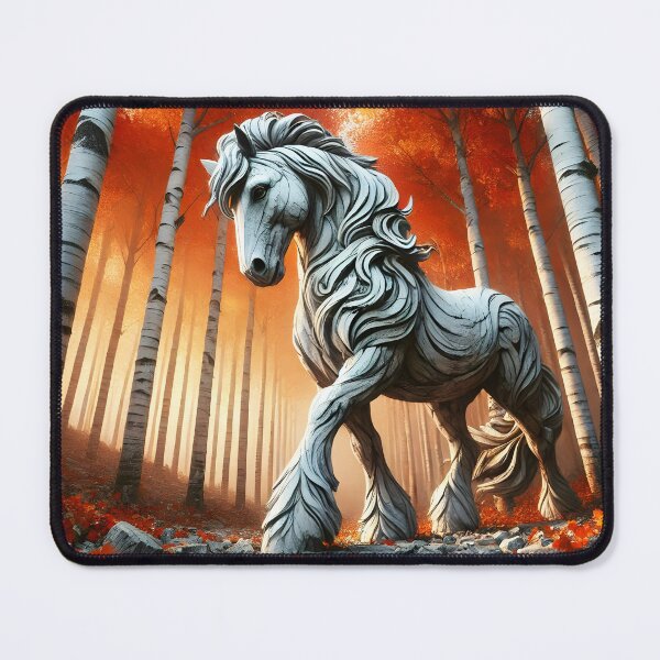 Item preview, Birchbark Horse, Ai Generated Art designed and sold by ACC .