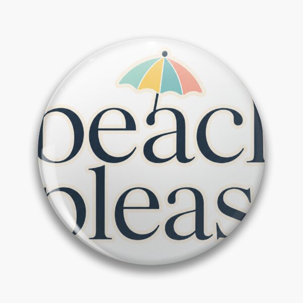 Item preview, Beach Please – Minimalist summer design with coastal typography designed and sold by FusiTink.
