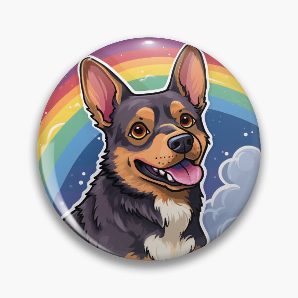 Item preview, Funny Texas Heeler Colorful Rainbow Cute Mom Dad Kids designed and sold by rafaeltto.